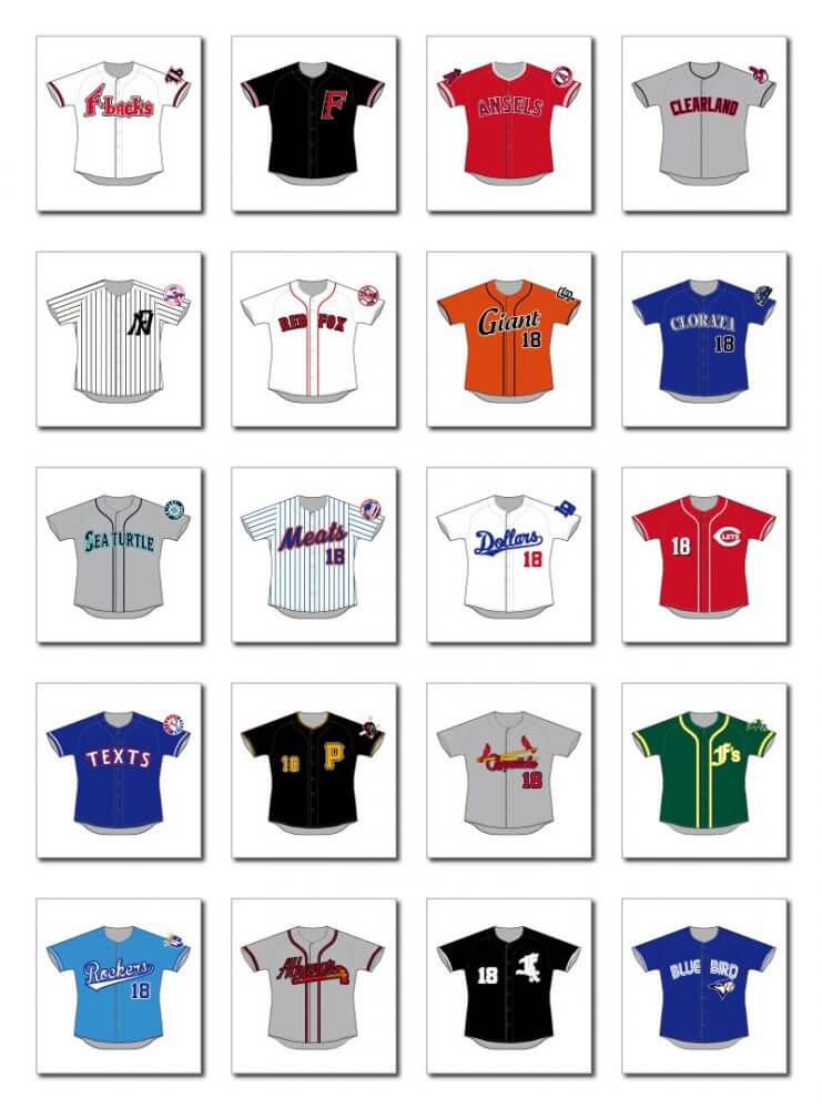 定番 刺繍タイプ野球ユニフォームのすべてを解説 王道 野球ユニフォーム オーダー Fungo