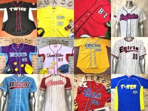 フェスに来ていく野球ユニフォーム